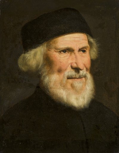 Portrait of a Venetian, c.1550 by Jacopo Robusti Tintoretto